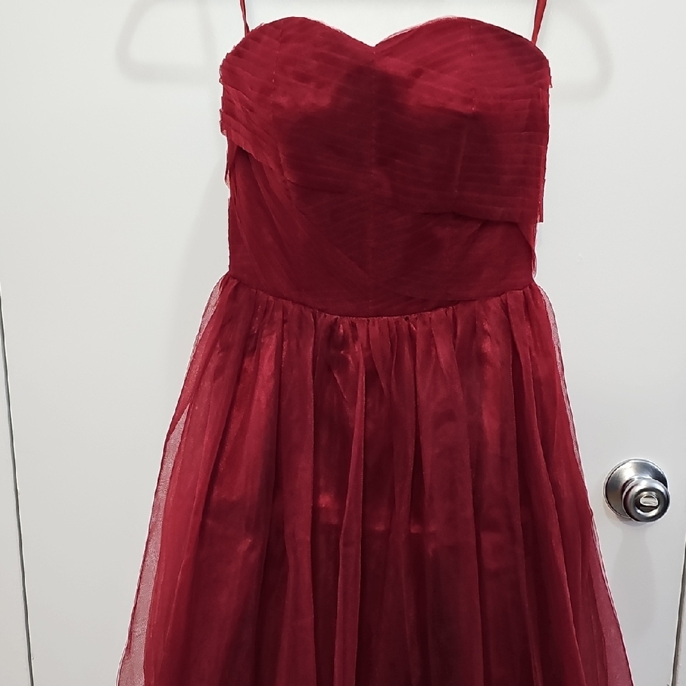 Hell Bunny Vixen Red Corset Top